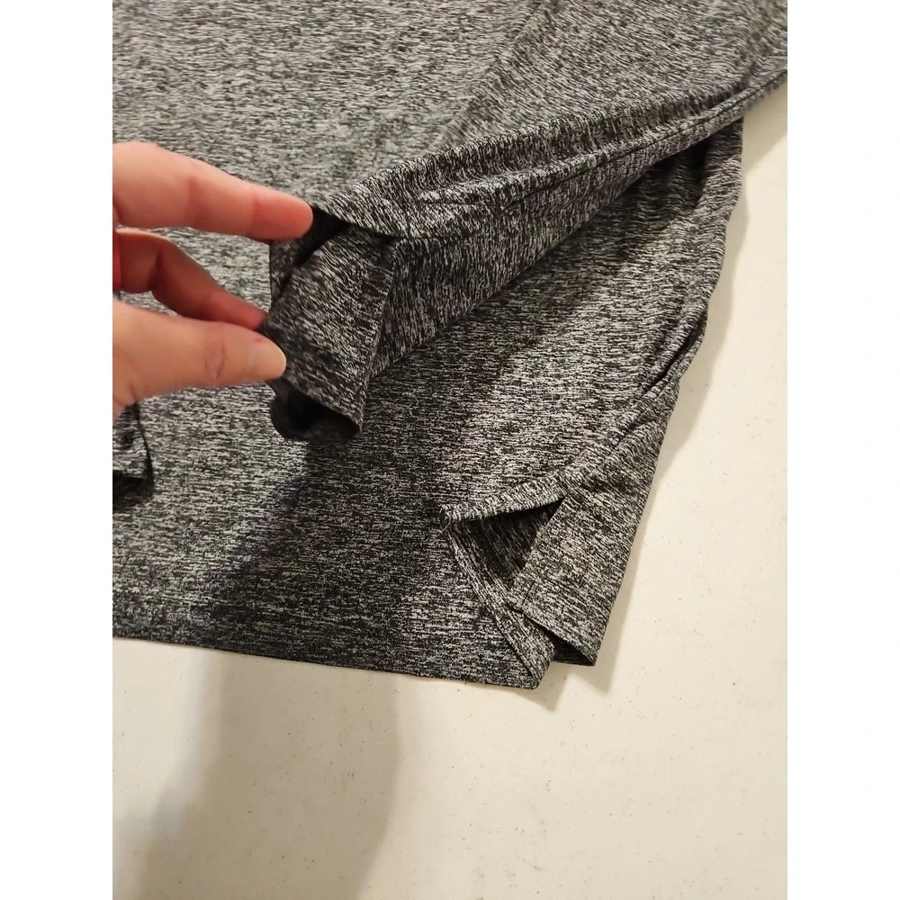 The North Face Hooded Pullover Thin Long Sleeve Gray Mens Small Super Soft (1324